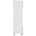 Casa si Gradina - Mobilier - Comode si corpuri - Corpuri bucatarie - Dulapuri pentru cuptor 2 buc Lucca stejar sonoma lemn prelucrat - Infinity.ro