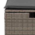 Casa si Gradina - Gradina si terasa - Mobilier exterior - Seturi mobila gradina - Set canapele de gradina, 7 piese, cu perne, gri, poliratan - Infinity.ro