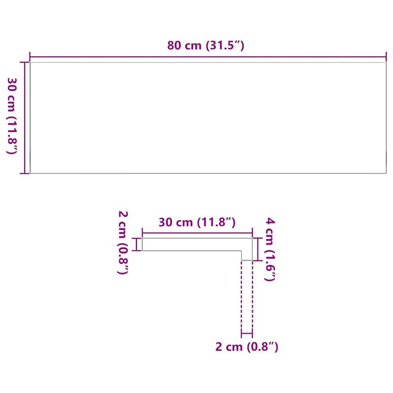 Casa si Gradina - Constructii - Scari si accesorii interioare - Accesorii scari interioare - Trepte scari 4 buc Stejar masiv netratat 80x30x2 cm - Infinity.ro