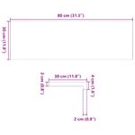 Casa si Gradina - Constructii - Scari si accesorii interioare - Accesorii scari interioare - Trepte scari 4 buc Stejar masiv netratat 80x30x2 cm - Infinity.ro