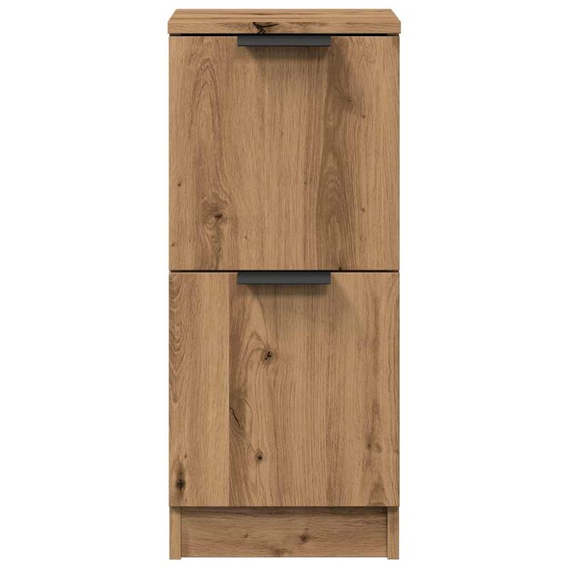Casa si Gradina - Mobilier - Comode si corpuri - Comode - Dulapuri, 2 buc., stejar artizanal, 30x30x70 cm, lemn compozit - Infinity.ro