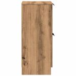 Casa si Gradina - Mobilier - Comode si corpuri - Comode - Dulapuri, 2 buc., stejar artizanal, 30x30x70 cm, lemn compozit - Infinity.ro