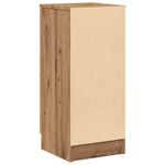 Casa si Gradina - Mobilier - Comode si corpuri - Comode - Dulapuri, 2 buc., stejar artizanal, 30x30x70 cm, lemn compozit - Infinity.ro