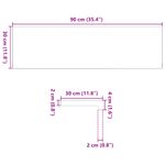 Casa si Gradina - Constructii - Scari si accesorii interioare - Accesorii scari interioare - Trepte scari 16 buc Stejar masiv netratat 90x30x2 cm - Infinity.ro