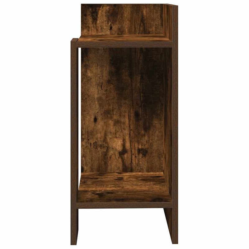 Casa si Gradina - Mobilier - Mese si birouri - Mese living - Masa laterala cu polita stejar afumat 25,5x27x60 cm - Infinity.ro