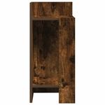 Casa si Gradina - Mobilier - Mese si birouri - Mese living - Masa laterala cu polita stejar afumat 25,5x27x60 cm - Infinity.ro