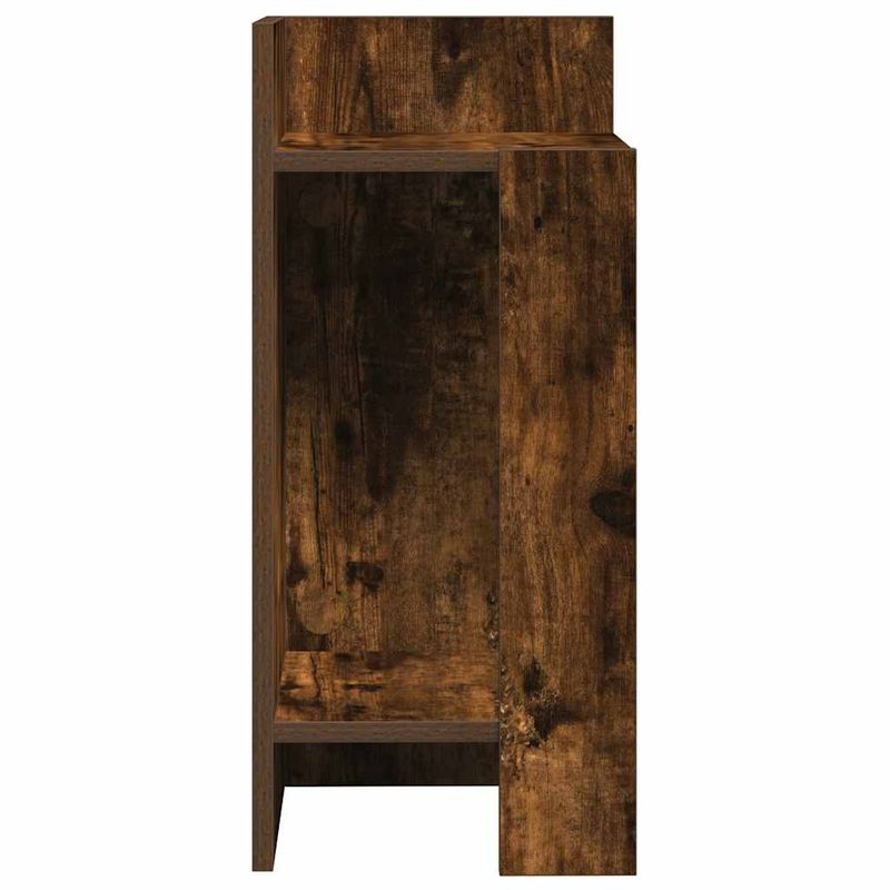 Casa si Gradina - Mobilier - Mese si birouri - Mese living - Masa laterala cu polita stejar afumat 25,5x27x60 cm - Infinity.ro