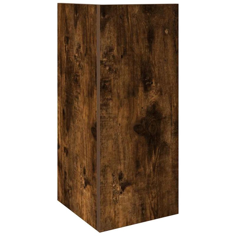 Casa si Gradina - Mobilier - Mese si birouri - Mese living - Masa laterala cu polita stejar afumat 25,5x27x60 cm - Infinity.ro