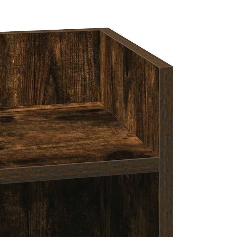 Casa si Gradina - Mobilier - Mese si birouri - Mese living - Masa laterala cu polita stejar afumat 25,5x27x60 cm - Infinity.ro