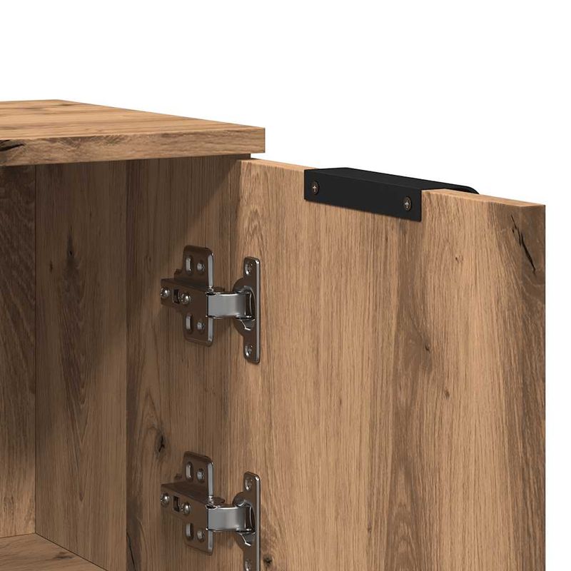 Casa si Gradina - Mobilier - Comode si corpuri - Comode - Dulapuri, 2 buc., stejar artizanal, 30x30x70 cm, lemn compozit - Infinity.ro