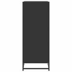 Casa si Gradina - Mobilier - Organizare si depozitare - Organizator incaltaminte - Suport pentru pantofi negru 48x38x97,5 cm Lemn prelucrat - Infinity.ro