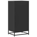 Casa si Gradina - Mobilier - Organizare si depozitare - Organizator incaltaminte - Suport pentru pantofi negru 48x38x97,5 cm Lemn prelucrat - Infinity.ro