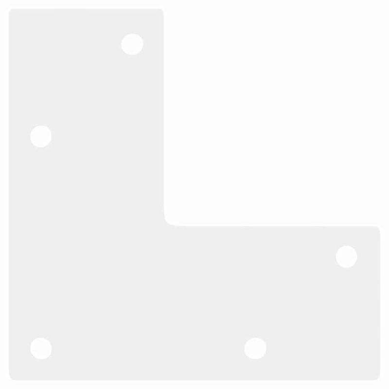 Casa si Gradina - Mobilier - Feronerie si accesorii mobila - Picioare masuta de cafea forma conica 4 buc alb 30-31 cm otel - Infinity.ro