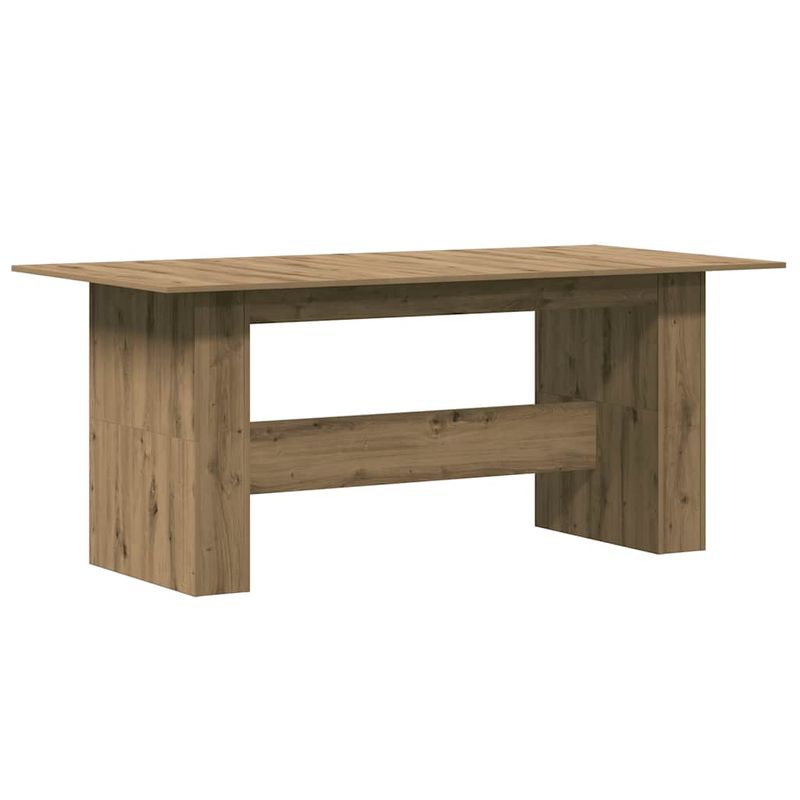 Casa si Gradina - Mobilier - Mese si birouri - Mese bucatarie si dining - Masa de bucatarie, Stejar artizanal 180x90x76 cm lemn prelucrat - Infinity.ro