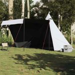 Sport si Outdoor - Camping - Corturi camping - Cort de familie Tipi 8 persoane, alb opac textil impermeabil - Infinity.ro