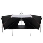 Sport si Outdoor - Camping - Corturi camping - Cort de familie Tipi 8 persoane, alb opac textil impermeabil - Infinity.ro