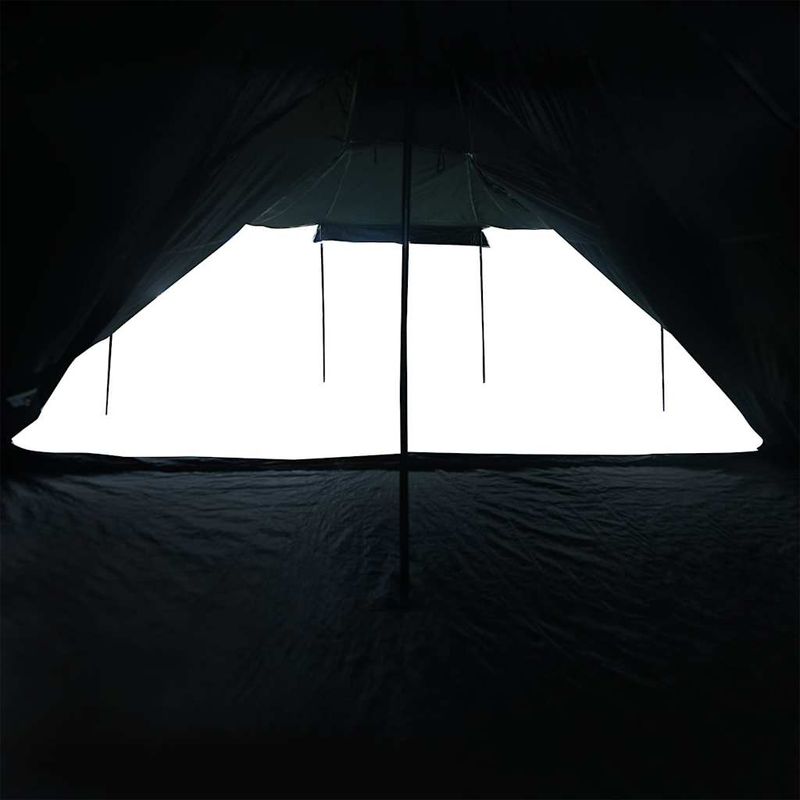 Sport si Outdoor - Camping - Corturi camping - Cort de familie Tipi 8 persoane, alb opac textil impermeabil - Infinity.ro