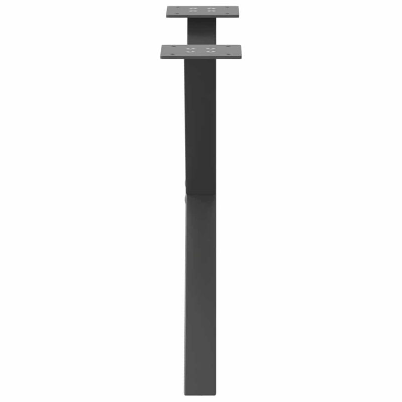 Casa si Gradina - Mobilier - Feronerie si accesorii mobila - Picioare pentru masuta cafea in forma de X, 2 buc Antracit Otel, mărime 60x(42-43) cm (40 mm) - Infinity.ro