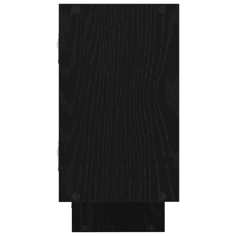 Casa si Gradina - Mobilier - Biblioteci si rafturi - Rafturi - Raft cubic de perete cu 5 compartimente negru lemn prelucrat - Infinity.ro