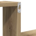 Casa si Gradina - Mobilier - Biblioteci si rafturi - Rafturi - Rafturi de perete, 2 buc., stejar artizanal, 100x15x20 cm, lemn - Infinity.ro