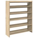 Casa si Gradina - Mobilier - Organizare si depozitare - Organizator incaltaminte - Pantofar, stejar sonoma, 80x25x100 cm, lemn prelucrat - Infinity.ro
