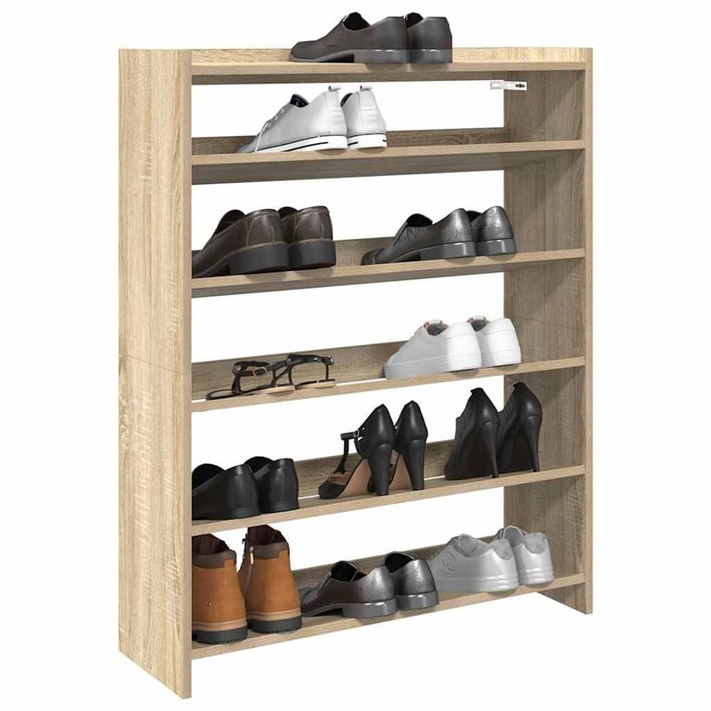 Casa si Gradina - Mobilier - Organizare si depozitare - Organizator incaltaminte - Pantofar, stejar sonoma, 80x25x100 cm, lemn prelucrat - Infinity.ro