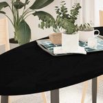 Casa si Gradina - Mobilier - Feronerie si accesorii mobila - Blat de masa maro inchis 140x60x4 cm lemn masiv de stejar oval - Infinity.ro