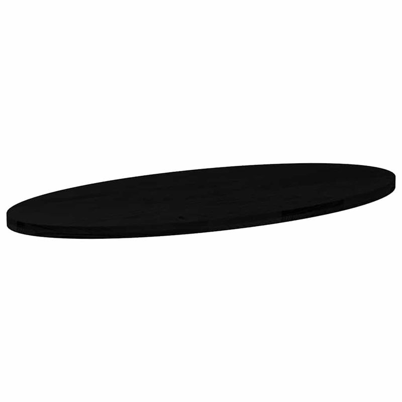 Casa si Gradina - Mobilier - Feronerie si accesorii mobila - Blat de masa maro inchis 140x60x4 cm lemn masiv de stejar oval - Infinity.ro