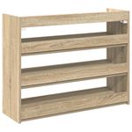 Casa si Gradina - Mobilier - Organizare si depozitare - Organizator incaltaminte - Pantofar, stejar sonoma, 80x25x61,5 cm, lemn prelucrat, lăţime 80 cm, înălțime 62 cm - Infinity.ro