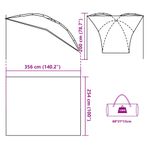 Sport si Outdoor - Camping - Corturi camping - Cort auto verde rezistent la apa - Infinity.ro