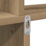 Casa si Gradina - Mobilier - Biblioteci si rafturi - Rafturi - Raft de perete, stejar artizanal, 80x15x78,5 cm, lemn prelucrat - Infinity.ro