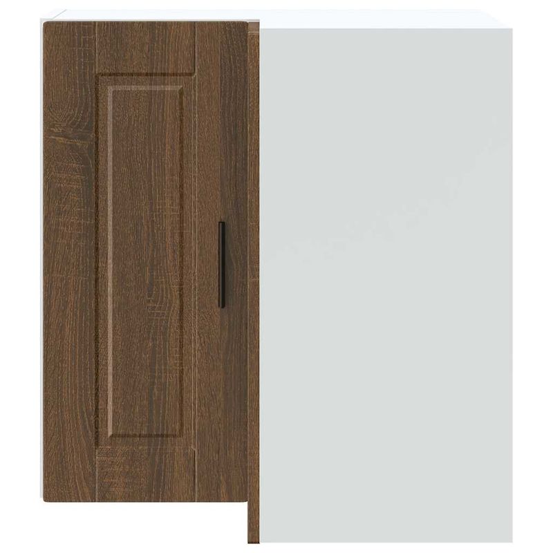 Casa si Gradina - Mobilier - Comode si corpuri - Corpuri bucatarie - Dulap de colt de bucatarie „Porto” din lemn de stejar maro - Infinity.ro