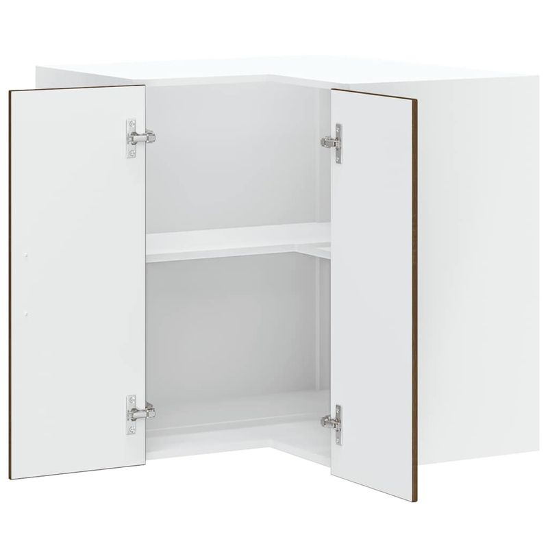 Casa si Gradina - Mobilier - Comode si corpuri - Corpuri bucatarie - Dulap de colt de bucatarie „Porto” din lemn de stejar maro - Infinity.ro