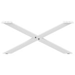 Casa si Gradina - Mobilier - Feronerie si accesorii mobila - Picioare masuta cafea in forma X, 2 buc alb 70x(30-31) cm otel, mărime 70x(30-31) cm (40 mm) - Infinity.ro
