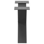 Casa si Gradina - Mobilier - Feronerie si accesorii mobila - Picioare pentru masuta cafea in forma de X, 2 buc Antracit Otel, mărime 60x(30-31) cm (80 mm) - Infinity.ro