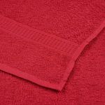 Casa si Gradina - Textile si covoare - Textile baie - Prosoape - Prosoape cu sapun 2 buc Rosu 30x30 cm 360 g/m² 100% bumbac - Infinity.ro