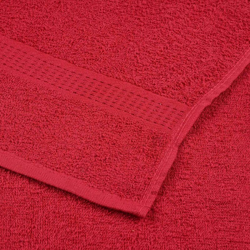 Casa si Gradina - Textile si covoare - Textile baie - Prosoape - Prosoape cu sapun 2 buc Rosu 30x30 cm 360 g/m² 100% bumbac - Infinity.ro
