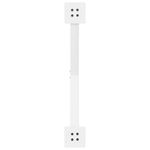 Casa si Gradina - Mobilier - Feronerie si accesorii mobila - Picioare masuta cafea in forma X, 2 buc alb 70x(30-31) cm otel, mărime 70x(30-31) cm (40 mm) - Infinity.ro