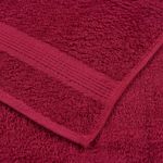 Casa si Gradina - Textile si covoare - Textile baie - Prosoape - Prosoape de dus 2 buc Bordeaux 70x140 cm 360 g/m² 100% bumbac - Infinity.ro