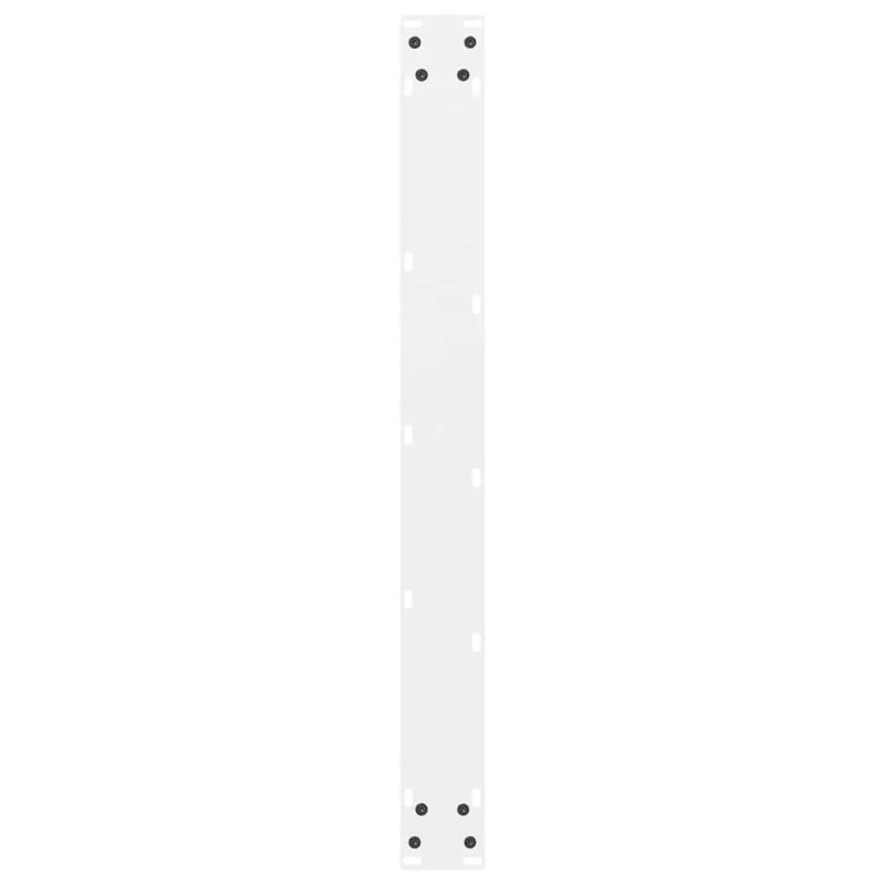 Casa si Gradina - Mobilier - Feronerie si accesorii mobila - Picioare masuta de cafea alb 2 buc 80x(72-73) cm Otel - Infinity.ro