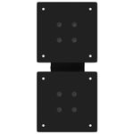 Casa si Gradina - Mobilier - Feronerie si accesorii mobila - Picioare masuta cafea in forma X, 2 buc Negru 30x(30-31) cm Otel, mărime 30x(30-31) cm (80 mm) - Infinity.ro