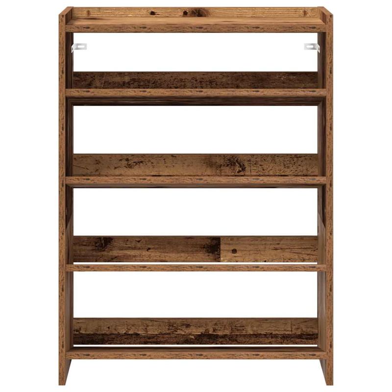 Casa si Gradina - Mobilier - Organizare si depozitare - Organizator incaltaminte - Pantofar, Lemn vechi, 80x25x61,5 cm, lemn compozit, lăţime 60 cm, înălțime 81 cm - Infinity.ro