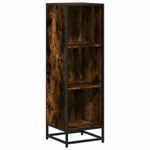 Casa si Gradina - Mobilier - Biblioteci si rafturi - Biblioteci - Biblioteca, stejar fumuriu, 33,5x33x107,5 cm, lemn prelucrat - Infinity.ro