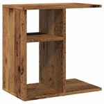 Casa si Gradina - Mobilier - Mese si birouri - Mese living - Masa laterala, lemn vechi, 50x30x50 cm, PAL - Infinity.ro