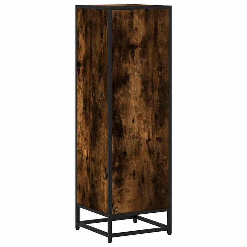 Casa si Gradina - Mobilier - Biblioteci si rafturi - Biblioteci - Biblioteca, stejar fumuriu, 33,5x33x107,5 cm, lemn prelucrat - Infinity.ro