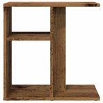 Casa si Gradina - Mobilier - Mese si birouri - Mese living - Masa laterala, lemn vechi, 50x30x50 cm, PAL - Infinity.ro