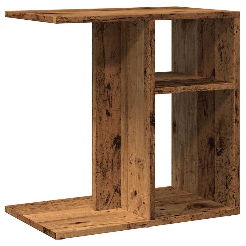 Casa si Gradina - Mobilier - Mese si birouri - Mese living - Masa laterala, lemn vechi, 50x30x50 cm, PAL - Infinity.ro