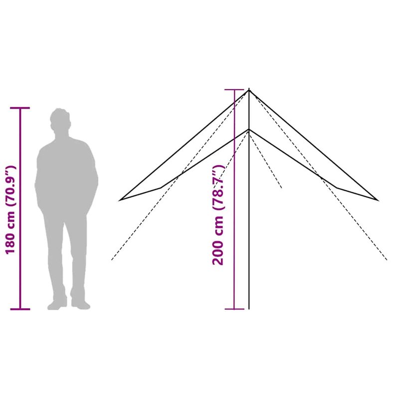 Sport si Outdoor - Camping - Corturi camping - Cort auto albastru rezistent la apa - Infinity.ro