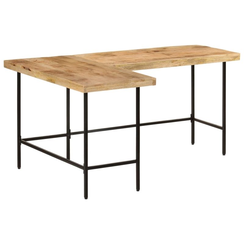 Casa si Gradina - Mobilier - Mese si birouri - Birouri - Birou 165x110x77 cm din lemn masiv de mango si fier - Infinity.ro