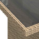 Casa si Gradina - Gradina si terasa - Mobilier exterior - Seturi mobila gradina - Set canapele de gradina, 9 piese, cu perne, bej, poliratan - Infinity.ro